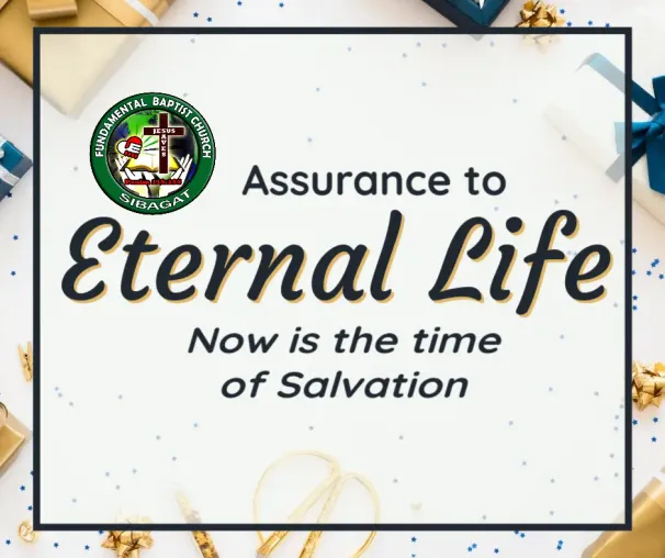 Assurance to Eternal Life